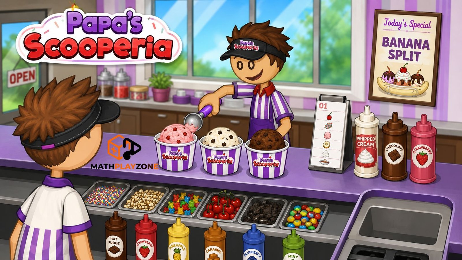 Papa's Scooperia Unblocked